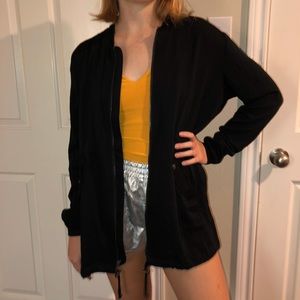 Black Fashionable Cardigan